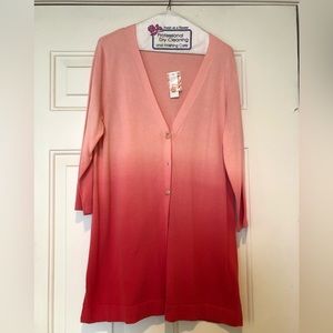 NWT Isaac Mizrahi Cardigan Size M